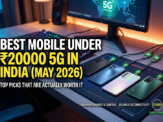 Best Mobile Under 20000 5G in India (May 2026): Top Picks That Are Actually Worth It