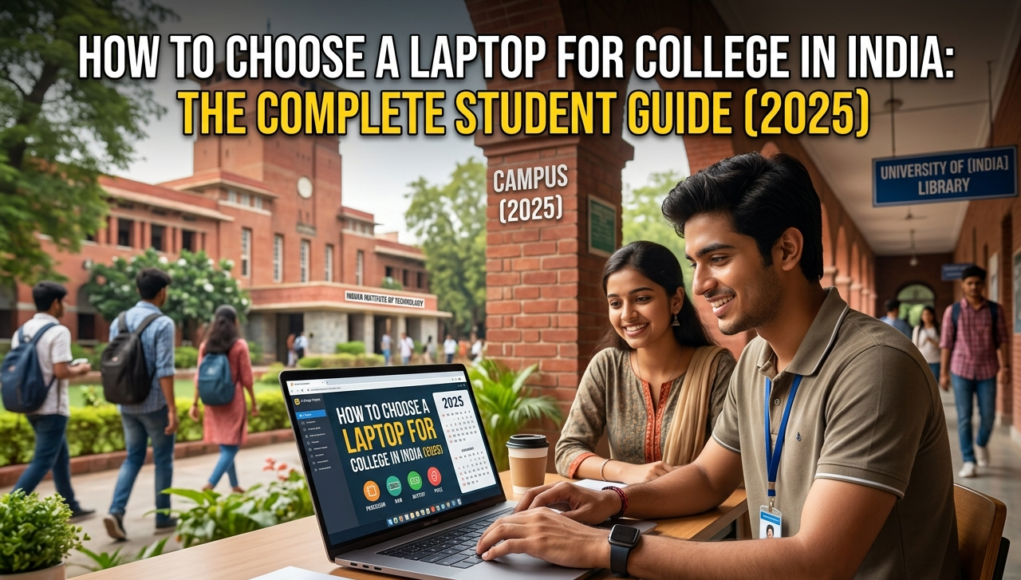 how to choose a laptop for college India