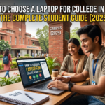 how to choose a laptop for college India