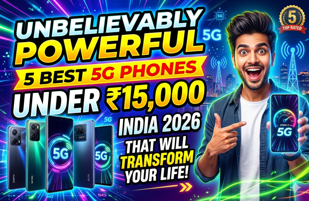 best 5G phone under 15000 India 2026