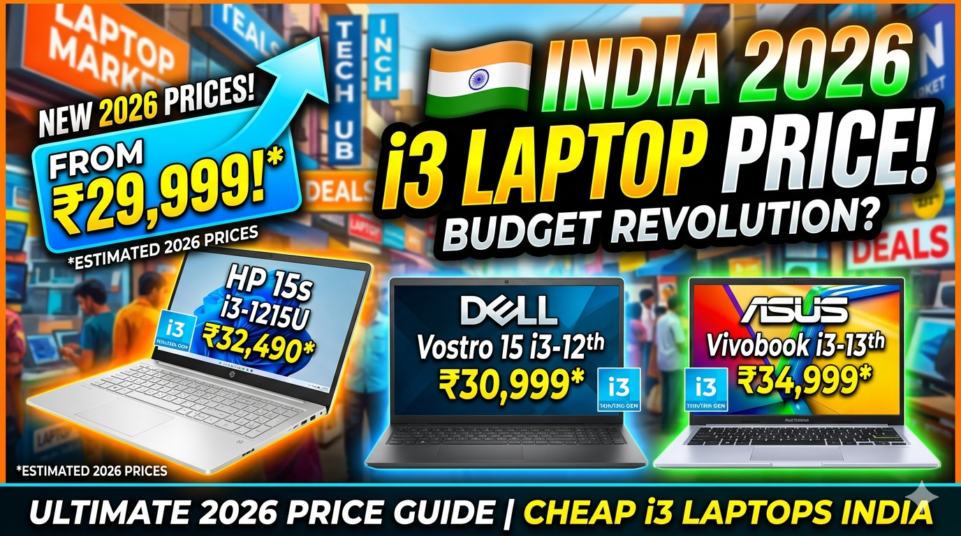 i3 Laptop Price in India 2026: The Ultimate Guide to Snagging a Powerful Deal