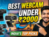 Best Webcam Under 2000: India’s Top Picks